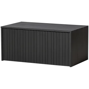 New Gravure kistbank grenen zwart