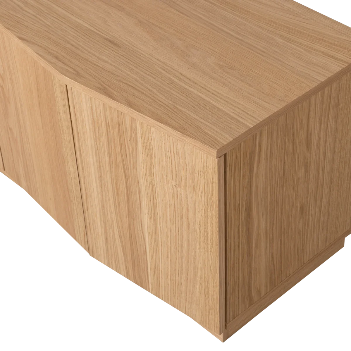 Zuma tv meubel 133 cm eiken transparant - Afbeelding 7