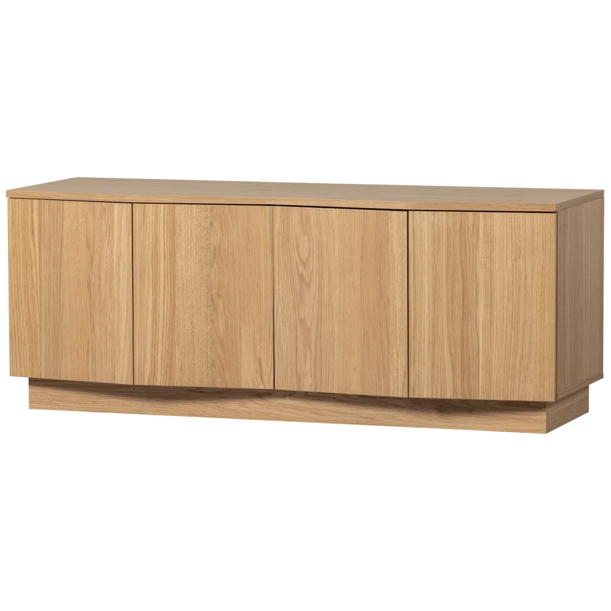 Zuma tv meubel 133 cm eiken transparant - Afbeelding 2