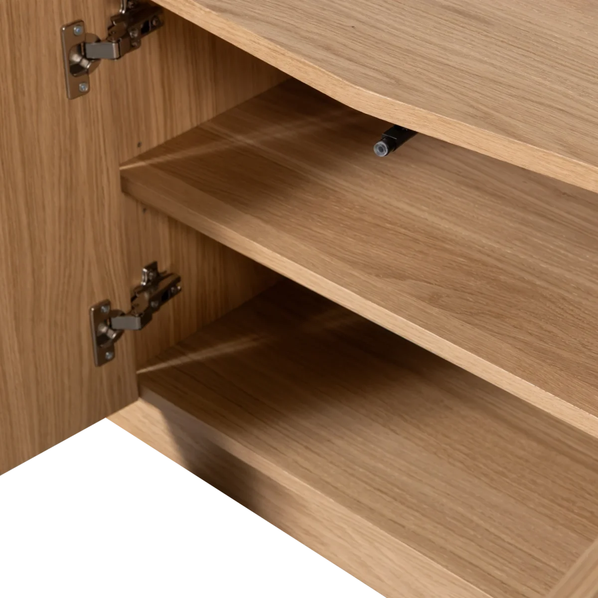 Zuma tv meubel 133 cm eiken transparant - Afbeelding 8