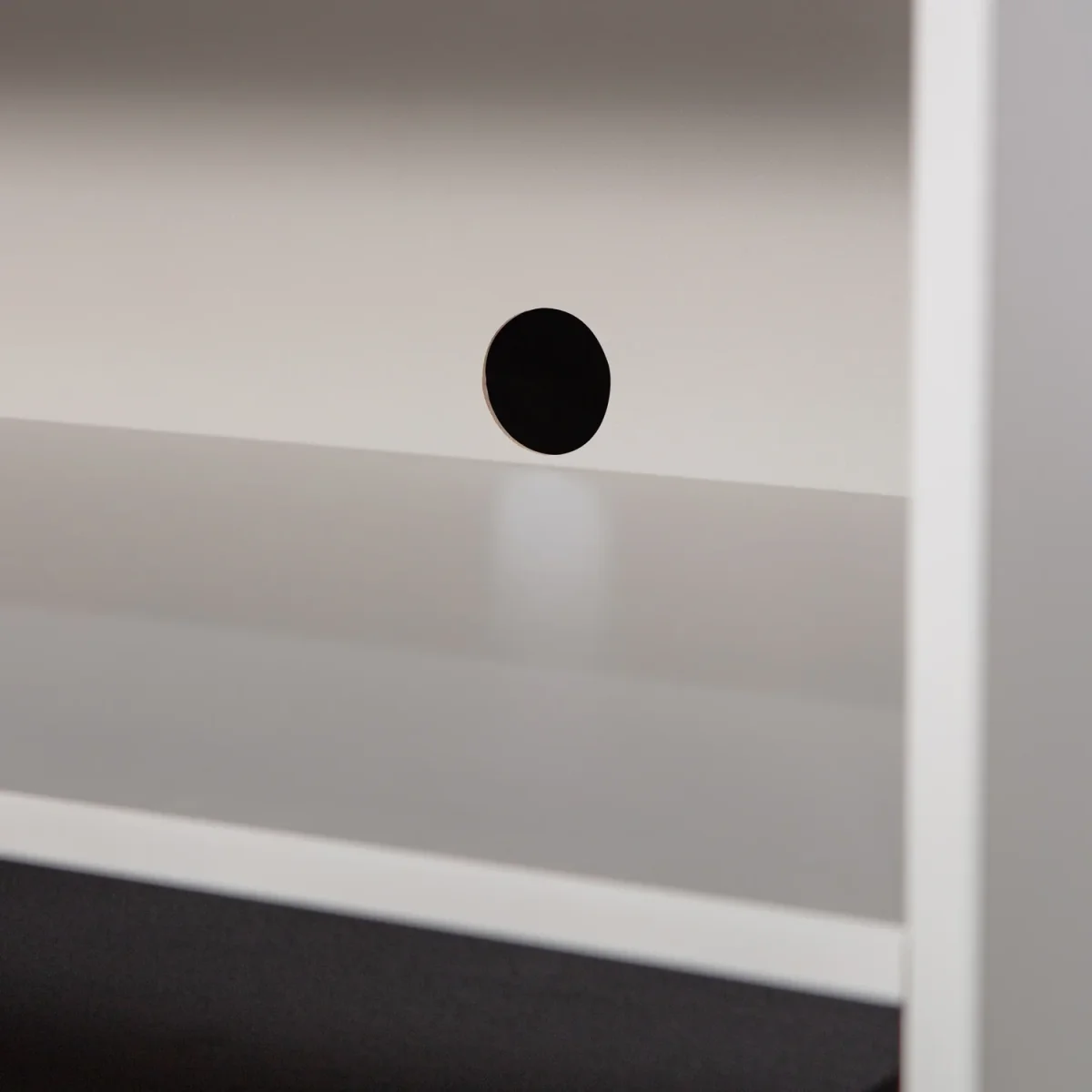 Yissa tv meubel met lade/open vak grenen wolkengrijs - Afbeelding 6