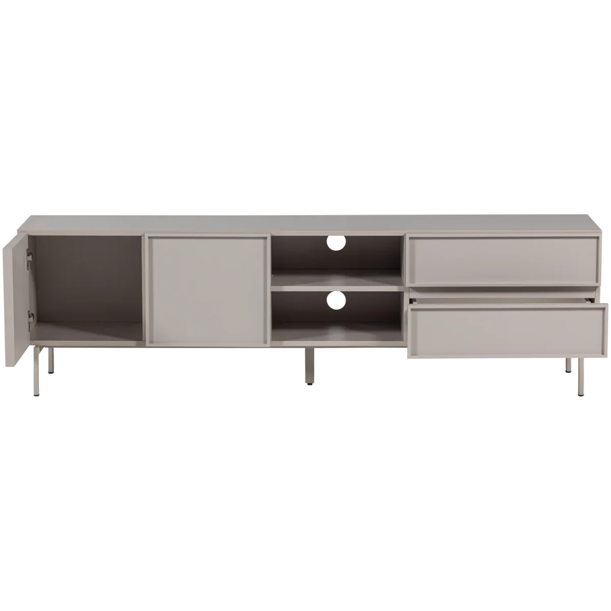 Tours tv meubel 180 cm melamine/zand - Afbeelding 6
