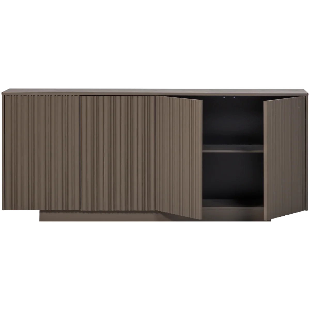 Nova dressoir 200 cm grenen truffel bruin - Afbeelding 6