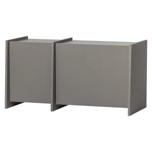 Brock tv meubel 102 cm essen fineer warmgrijs