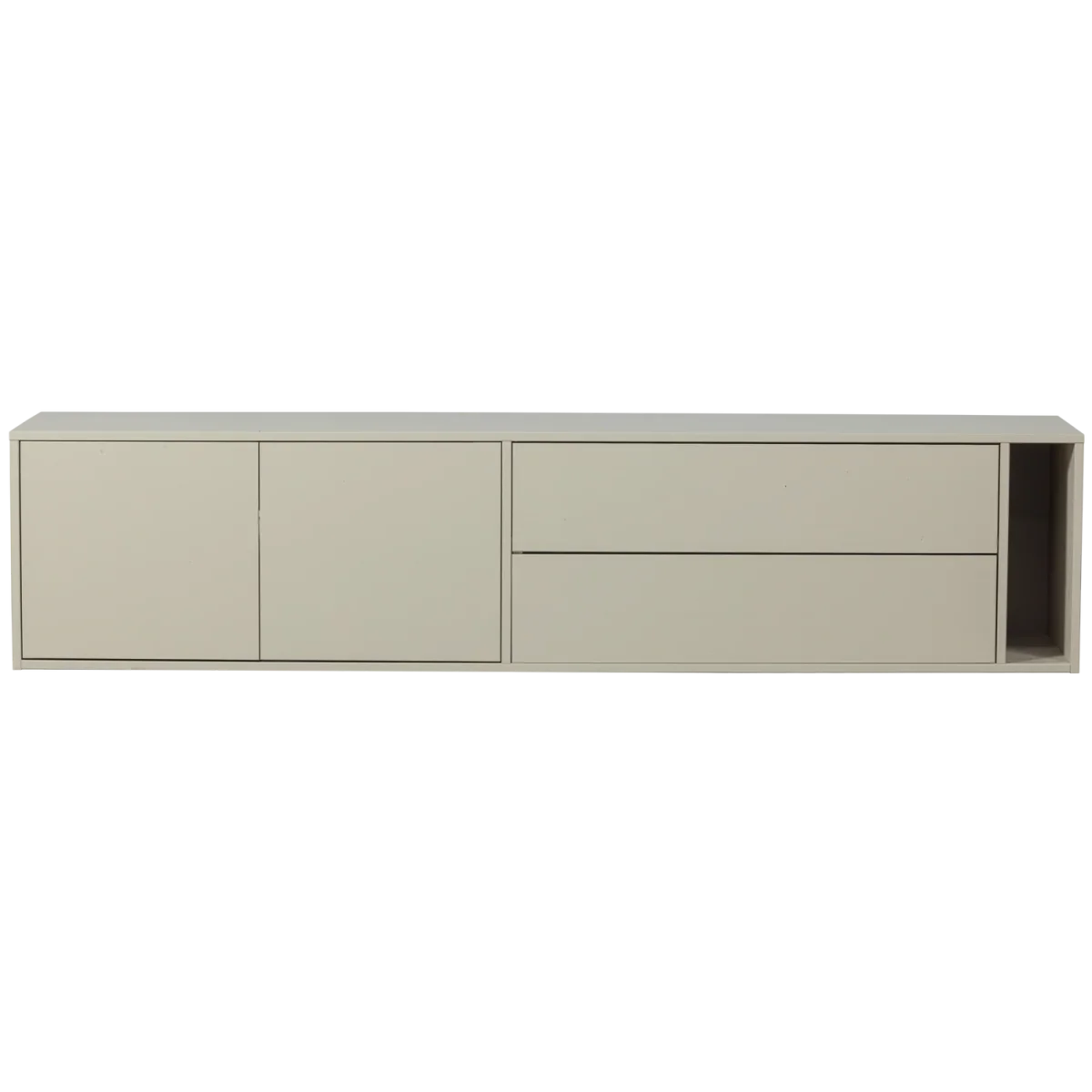 Settle Down tv meubel 200 cm grenen dust - Afbeelding 3