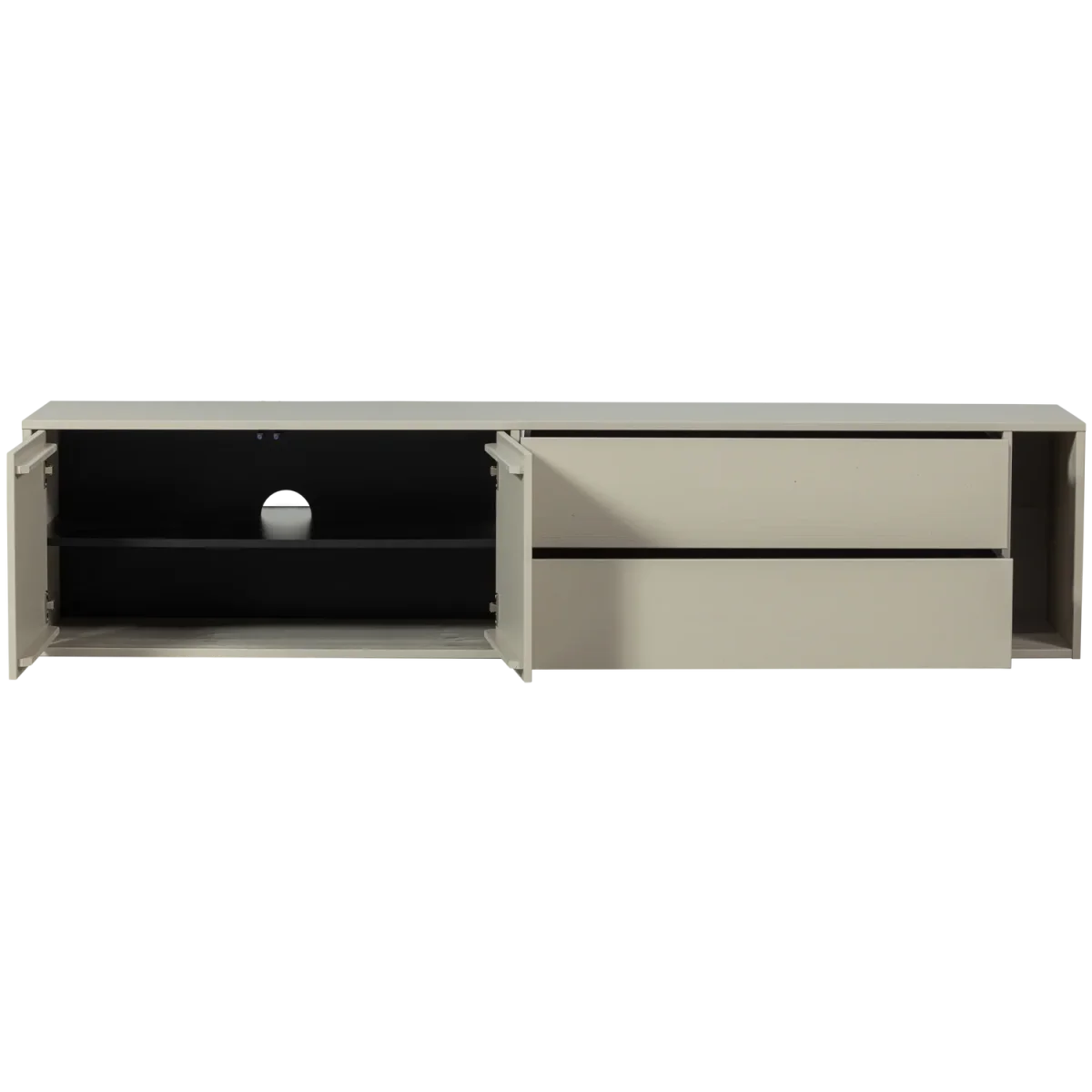 Settle Down tv meubel 200 cm grenen dust - Afbeelding 6