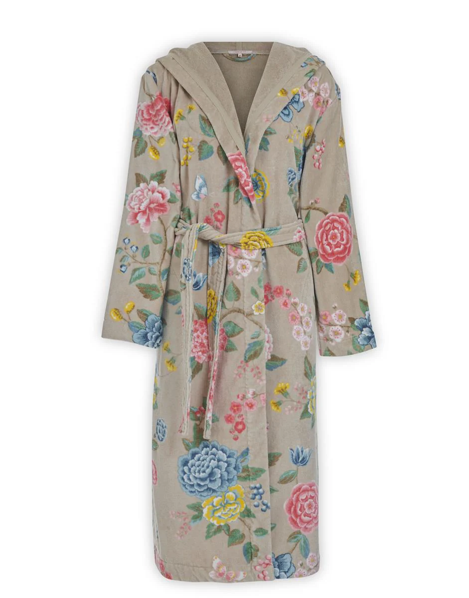 Pip Studio Good Evening Badjas - Khaki - Afbeelding 2