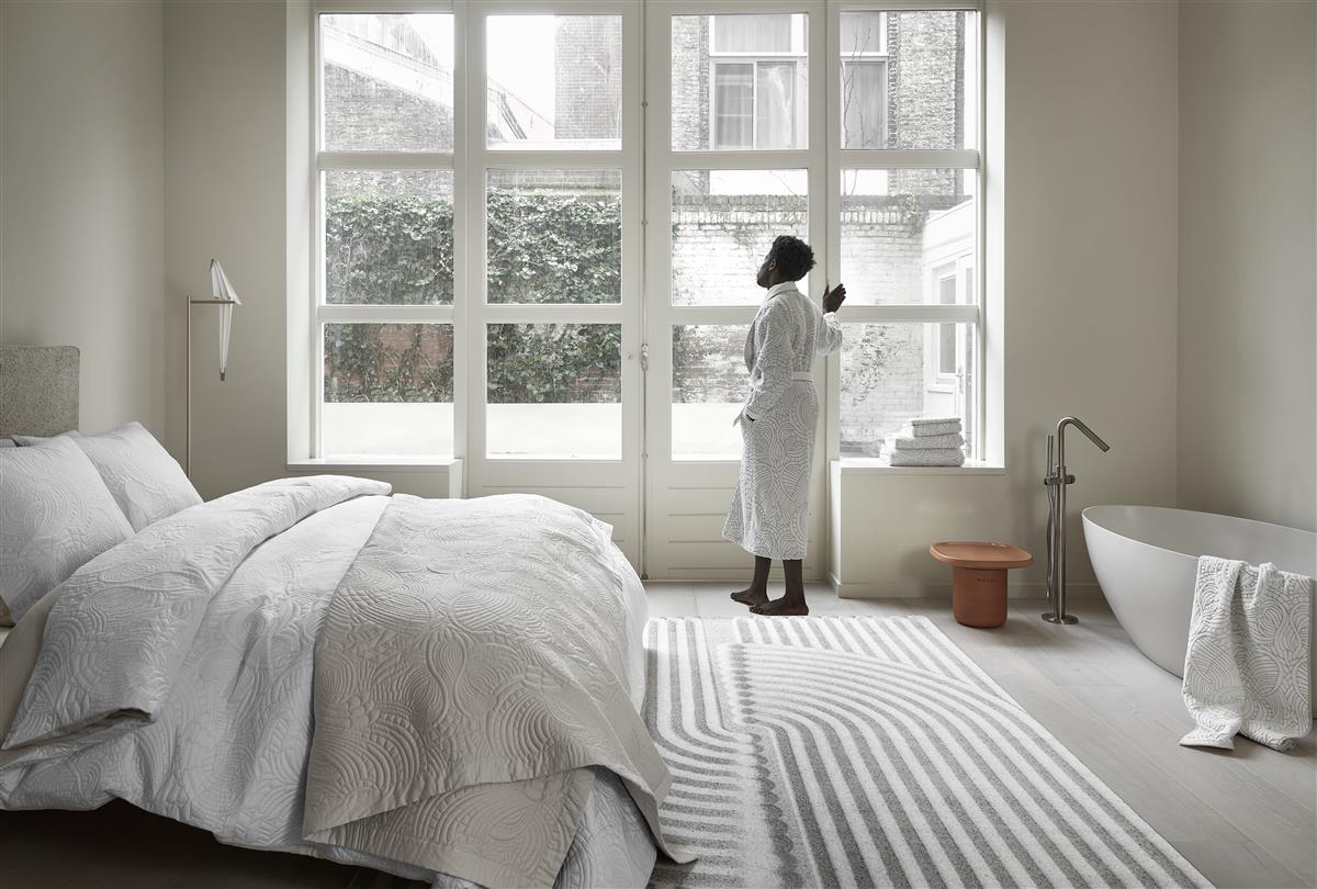 MOOOI Dodo Pavone Badjas - Wit - Afbeelding 5