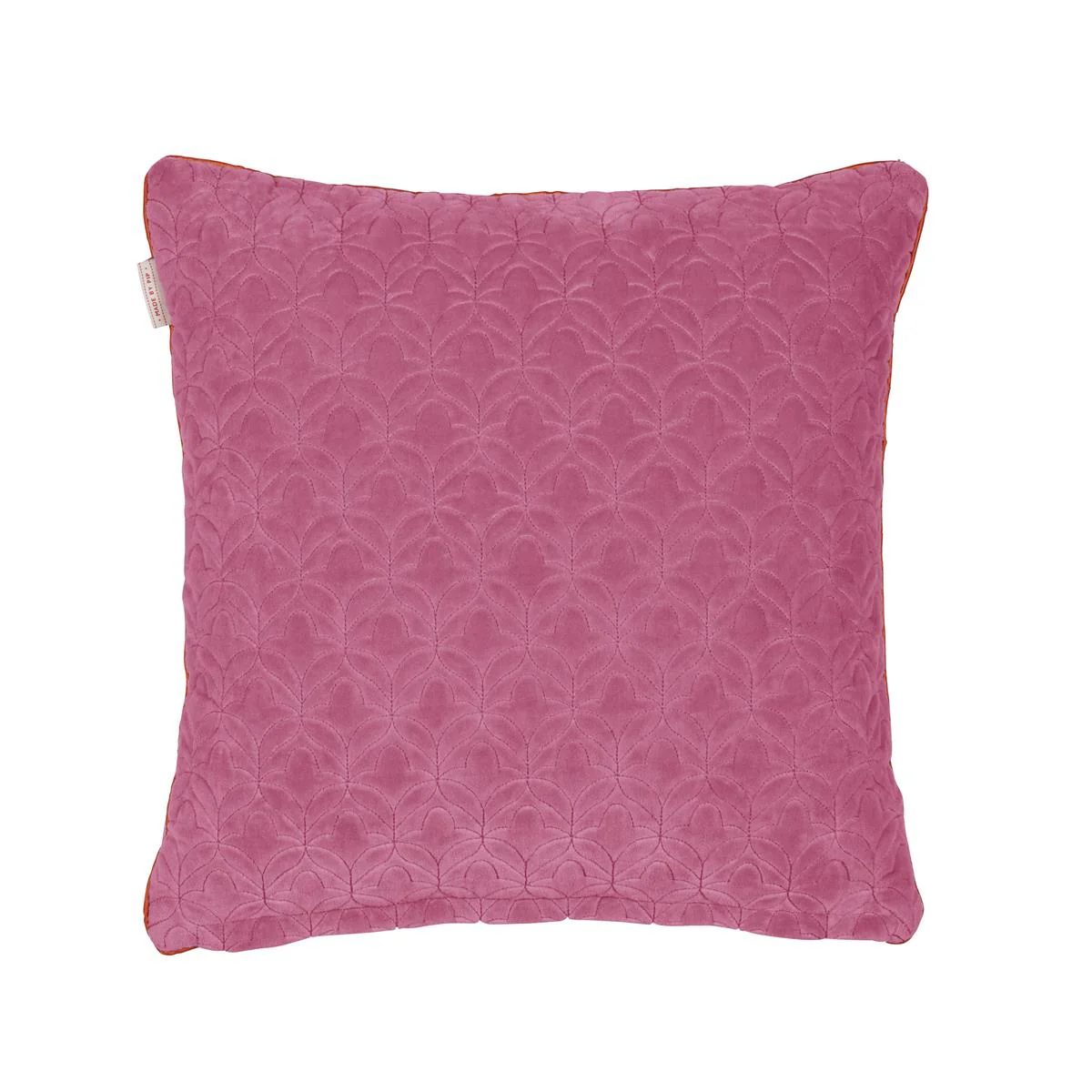 Pip Studio Quilty Dreams Decoratiekussen - Koraalrood