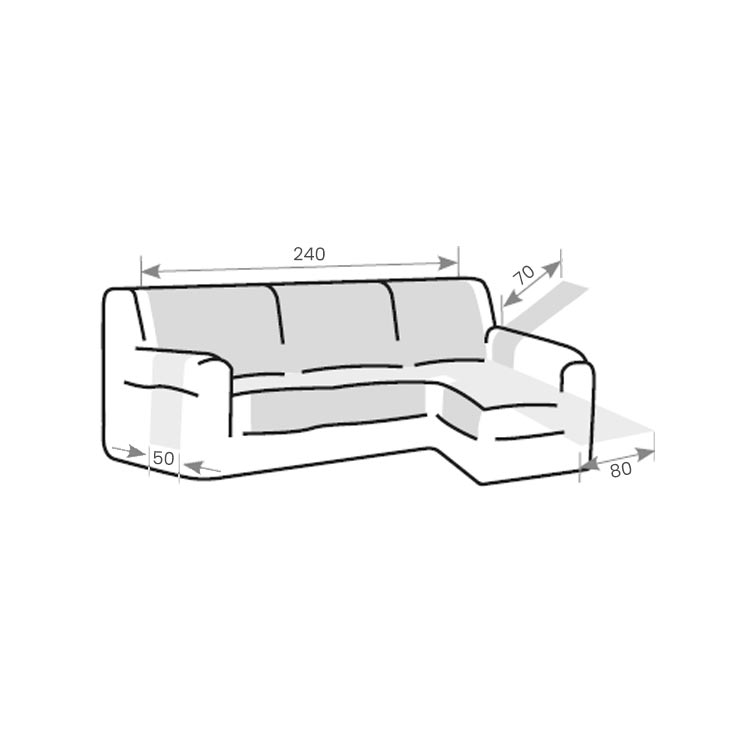 Sweet Duo Quilt Chaise Longue Rechts - Afbeelding 8