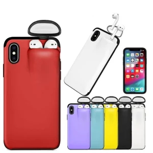 2-in-1 iPhone en Airpods Hoesje
