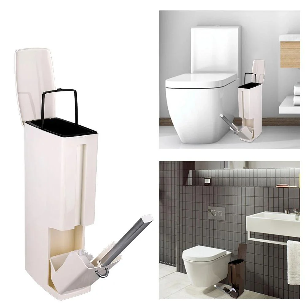 2-in-1 Toilet Prullenbak + Borstel - Afbeelding 3