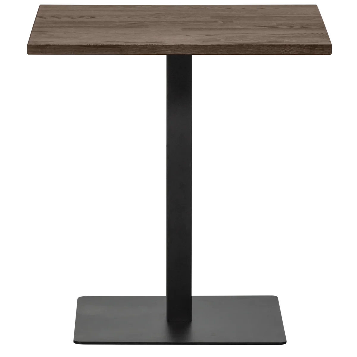 Bistro trompetvoet metaal matzwart 72xø60 cm - Afbeelding 3
