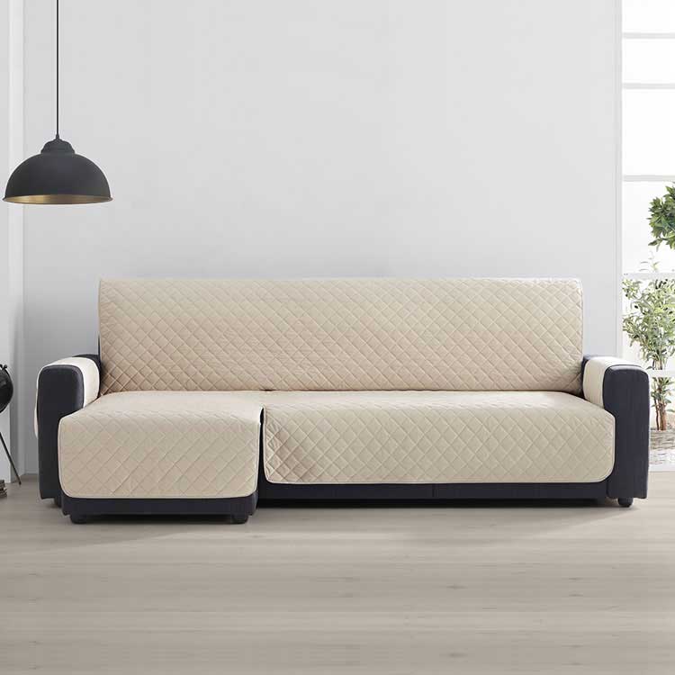 Velvet Quilt Chaise Longue Links - Afbeelding 3